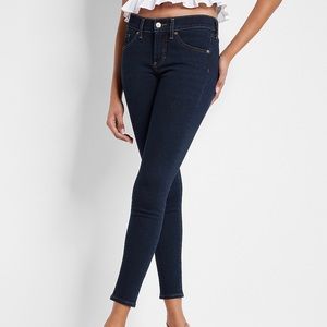 BNWT Express Low Rise Dark Wash Skinny Jeans